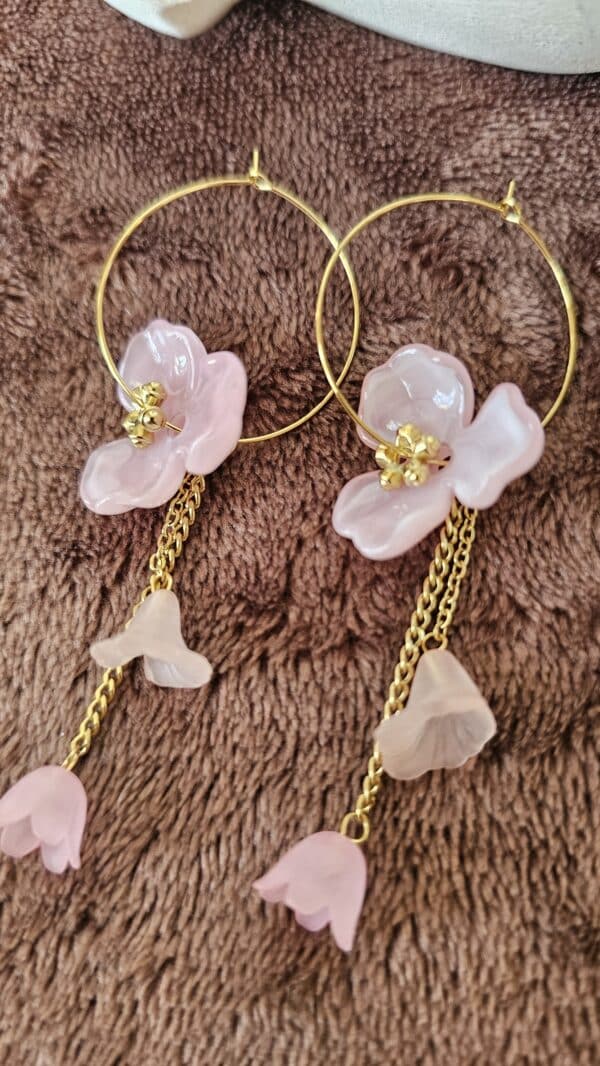 Boucles d'Oreilles Rosa – Image 2