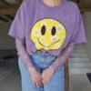 Sweat Smiley Violet