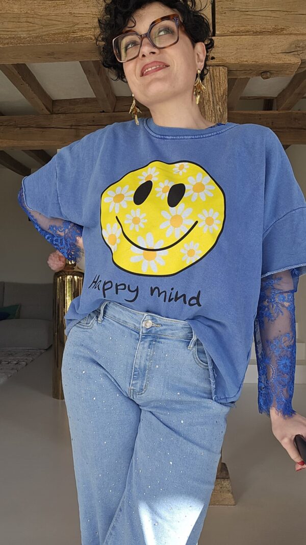 Sweat Smiley Bleu – Image 3