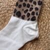 Chaussettes Panthère Blanche