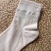 Chaussettes La Mysterieuse Beige