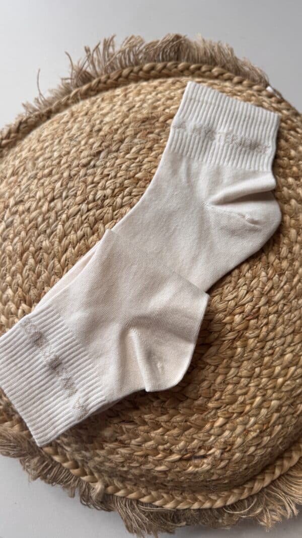 Chaussettes La Mysterieuse Beige – Image 2