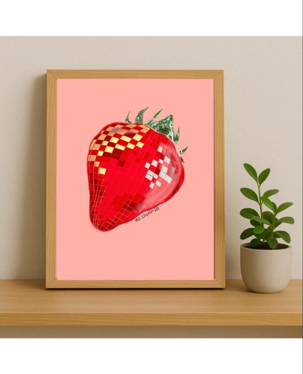 Affiche Fraise – Image 2