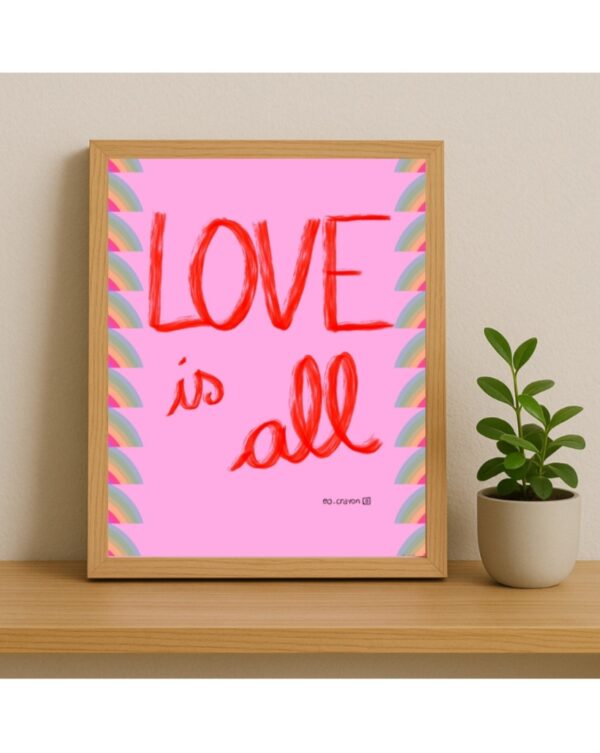 Affiche Love is All – Image 2