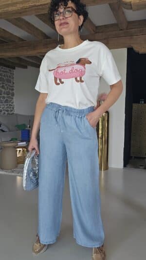 Tee Shirt Hot Dog