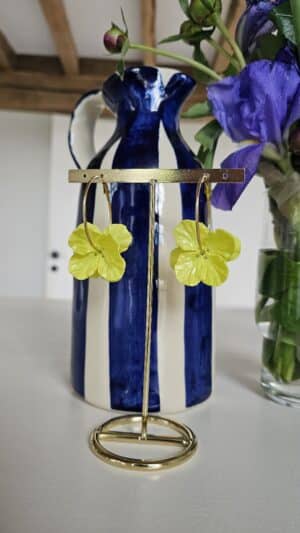 Créole fleur jaune