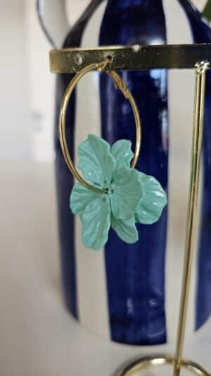Créole fleur menthe