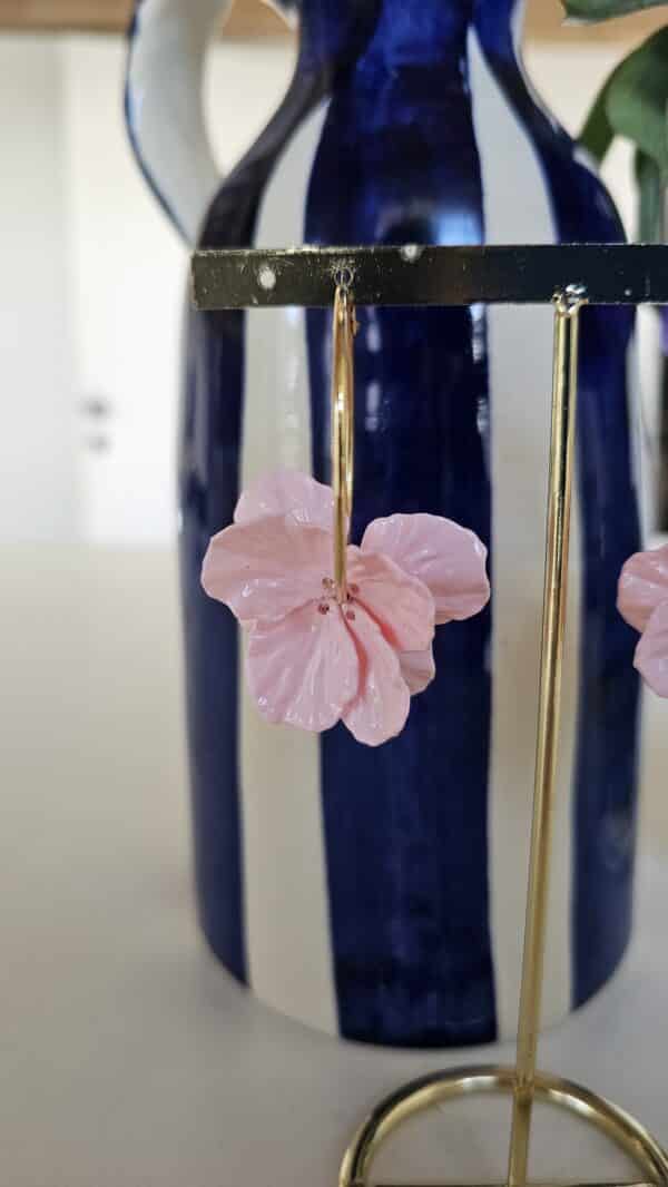 Créole fleur rose – Image 2