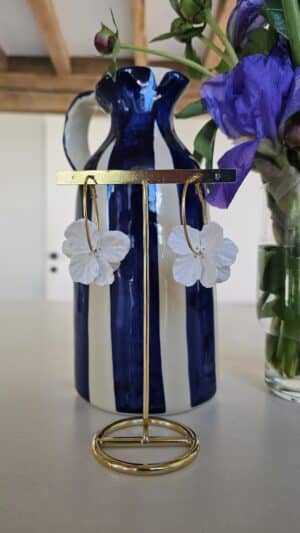 Créole fleur blanche