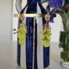 Boucles d'Oreilles fleur jaune