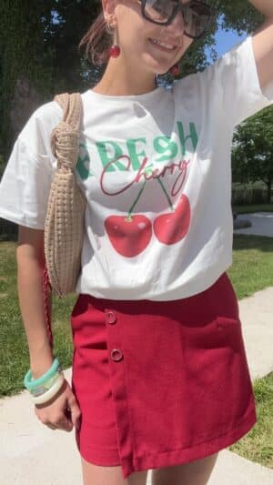 Tee Shirt Cherry