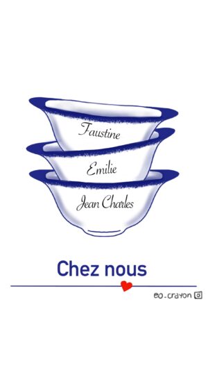 Affiche Bols à personnaliser