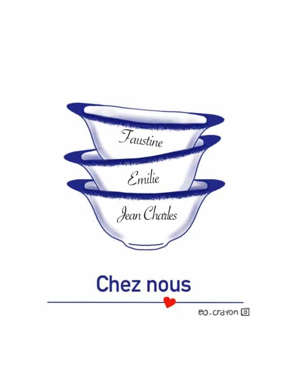 Affiche Bols à personnaliser