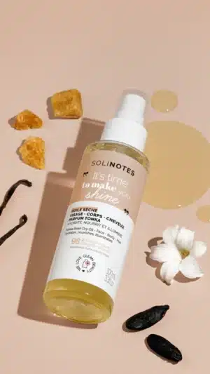 Huile Sèche Tonka – Corps, Visage & Cheveux 100ml