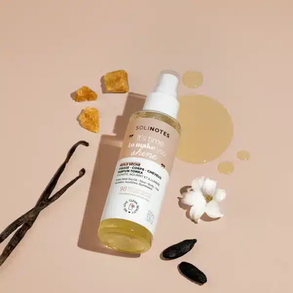 Huile Sèche Tonka - Corps, Visage & Cheveux 100ml – Image 2