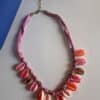 Collier cordon rose – Image 2