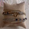 Bracelet 3 tours bleu – Image 2