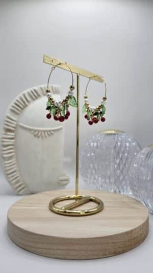 Boucles d’Oreilles Cherry