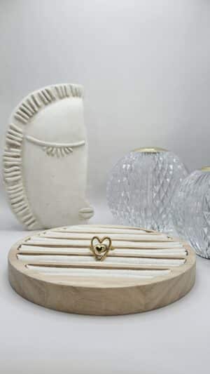Bague coeur