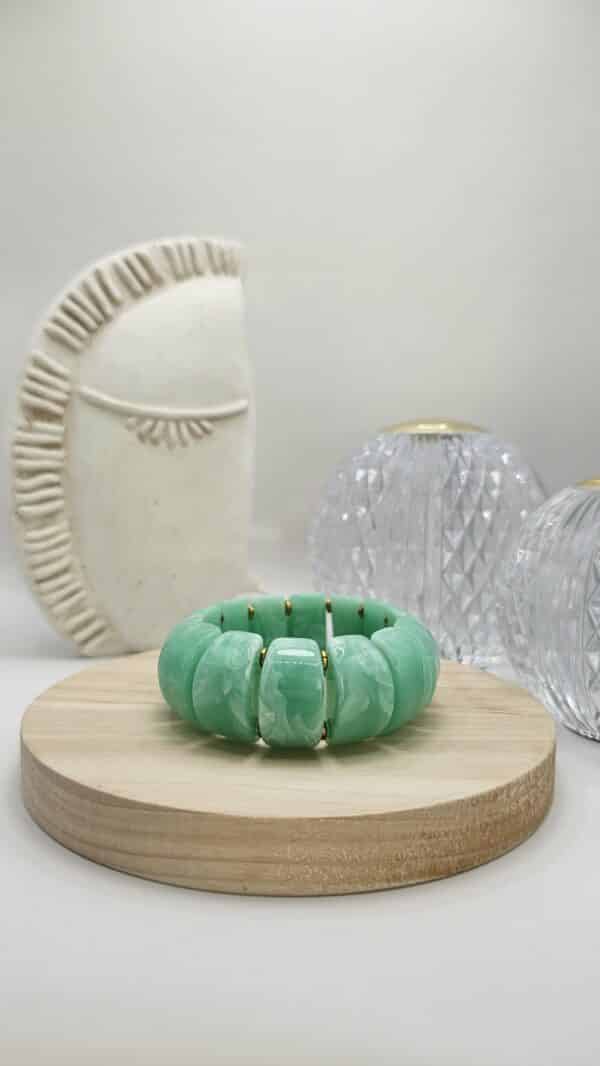 Bracelet Suzanne Vert d'Eau