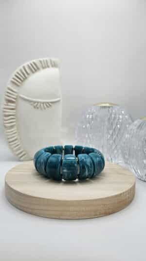 Bracelet Suzanne Bleu Canard