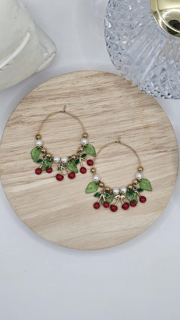 Boucles d'Oreilles Cherry – Image 2
