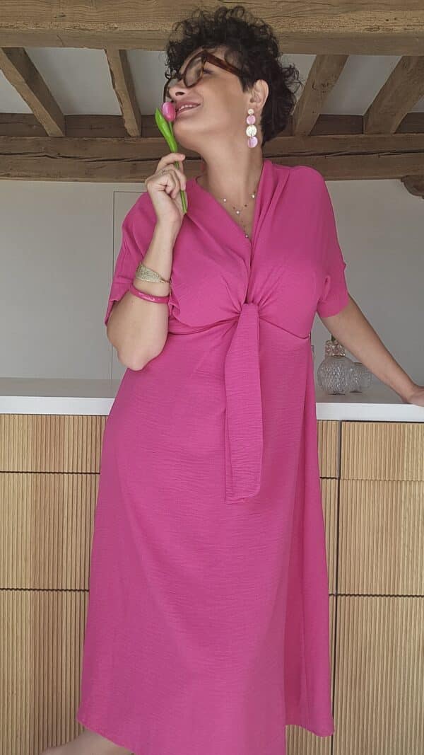 Robe Mélo Rose – Image 3