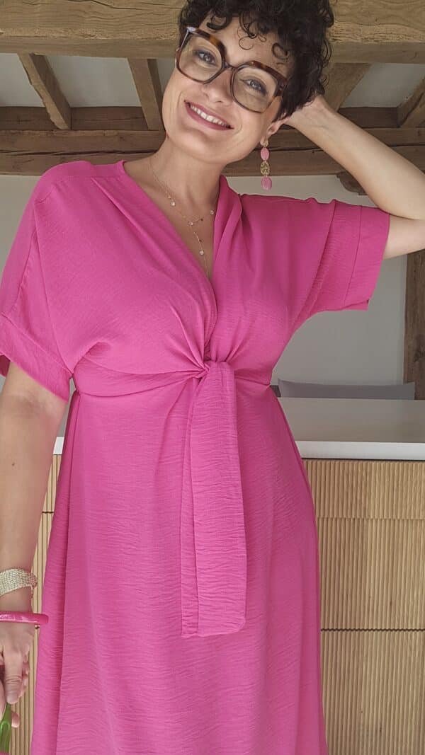 Robe Mélo Rose – Image 5