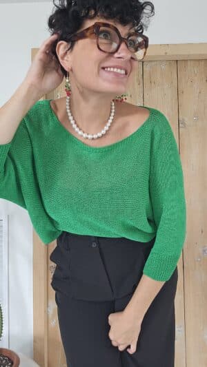 Pull noeud vert