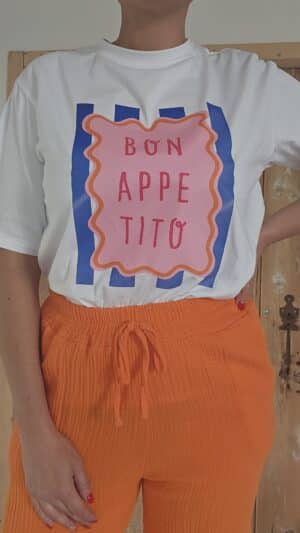 Tee shirt bon appetito