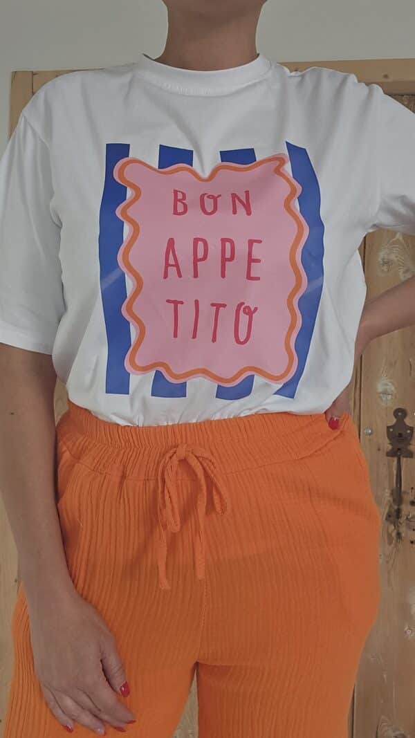 Tee shirt bon appetito – Image 2
