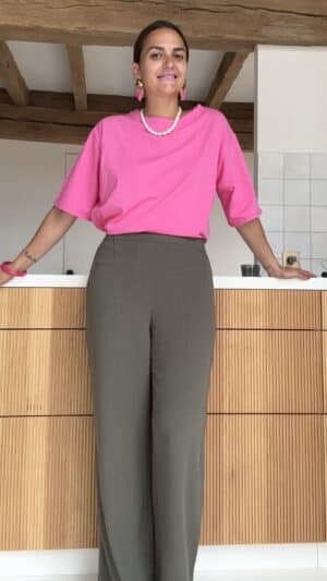 Pantalon Lalia Kaki