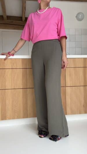 Pantalon Lalia Kaki