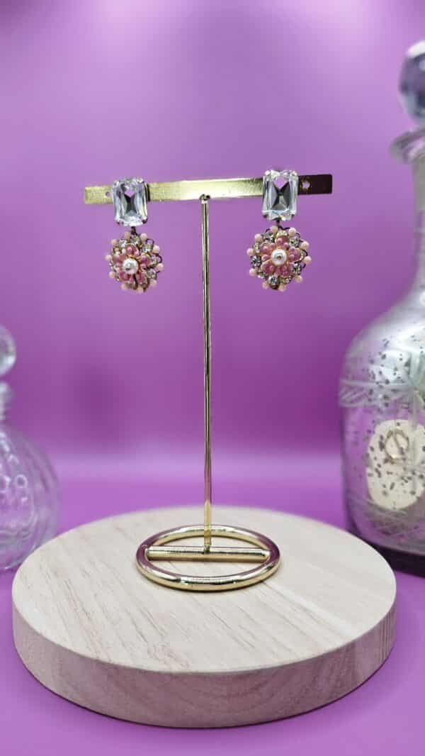 Boucles d'Oreilles à clip Camille Topaze – Image 2
