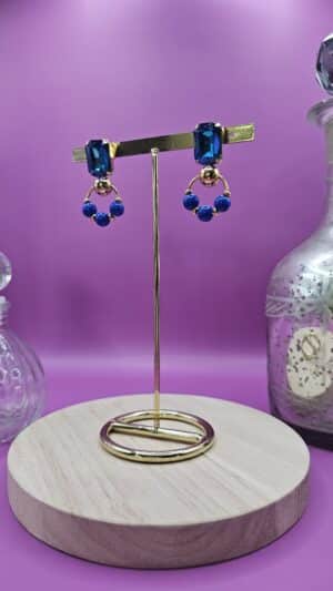 Boucles d’Oreilles Nino Emeraude
