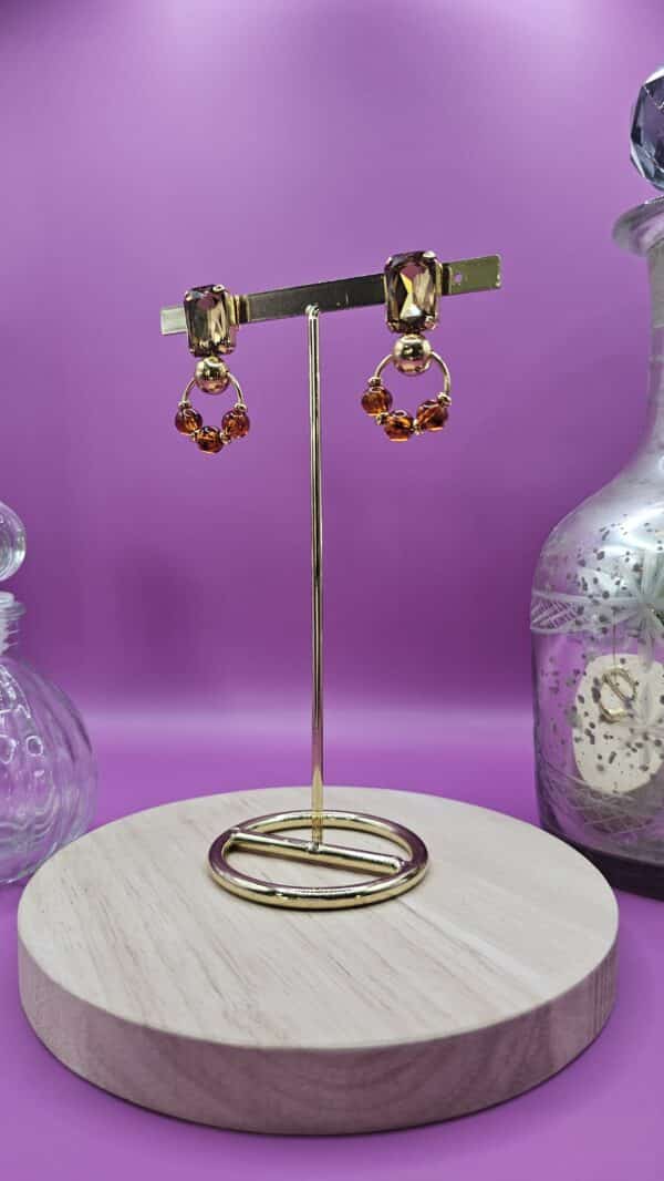 Boucles d'Oreilles Nino Topaze