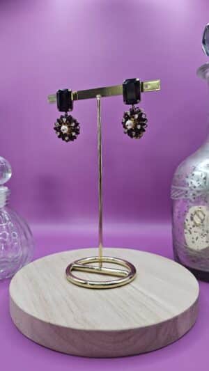 Boucles d’Oreilles Camille Prune