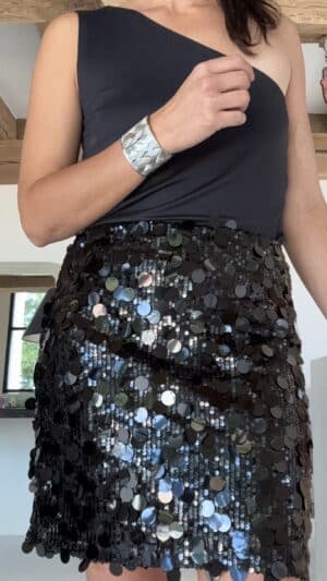 Jupe sequin