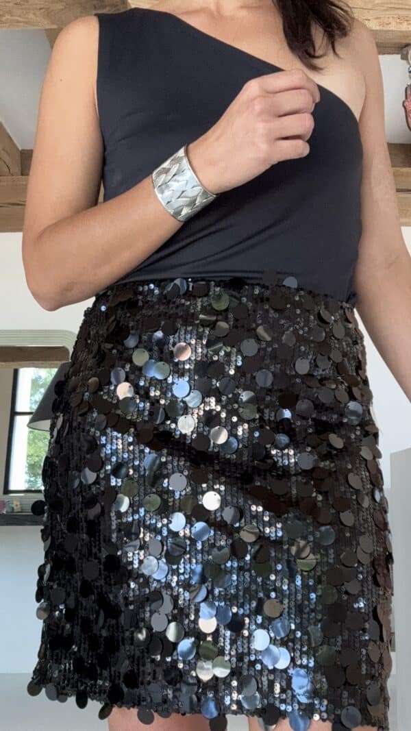 Jupe sequin