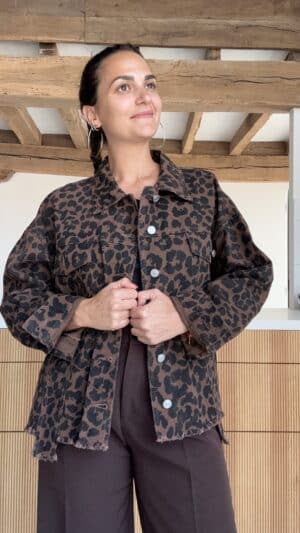 Veste leopard