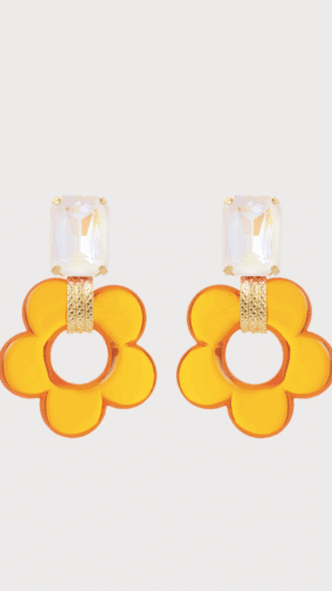 Boucles d’Oreilles Martine Orange