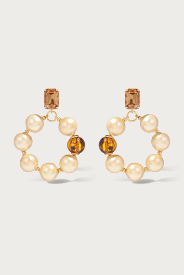 Boucles d'Oreilles Maria Topaze