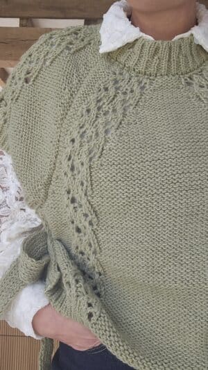 Pull Sans Manche Pomme