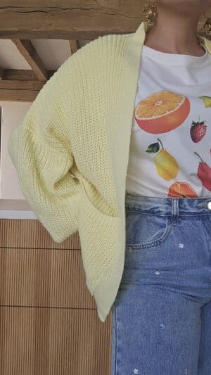 Gilet Carty Jaune