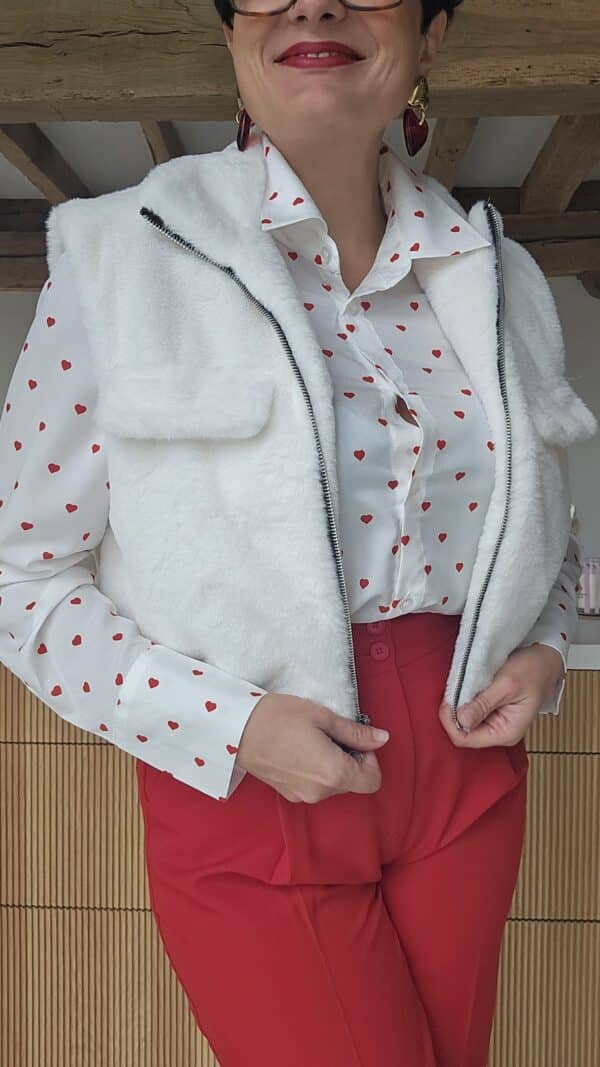 Veste Doudou Blanche – Image 4