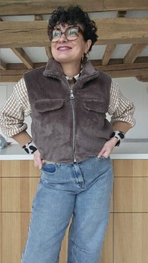 Veste Doudou Chocolat
