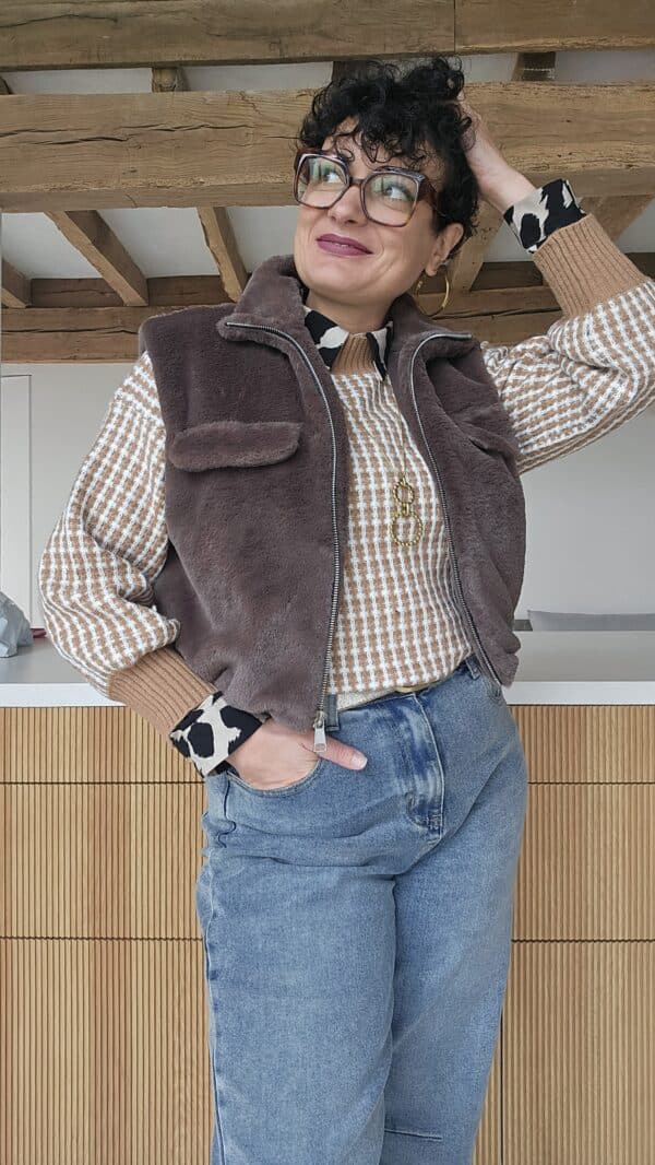Veste Doudou Chocolat – Image 3