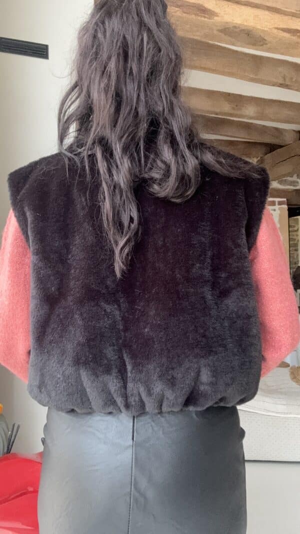 Veste Doudou Noire – Image 5