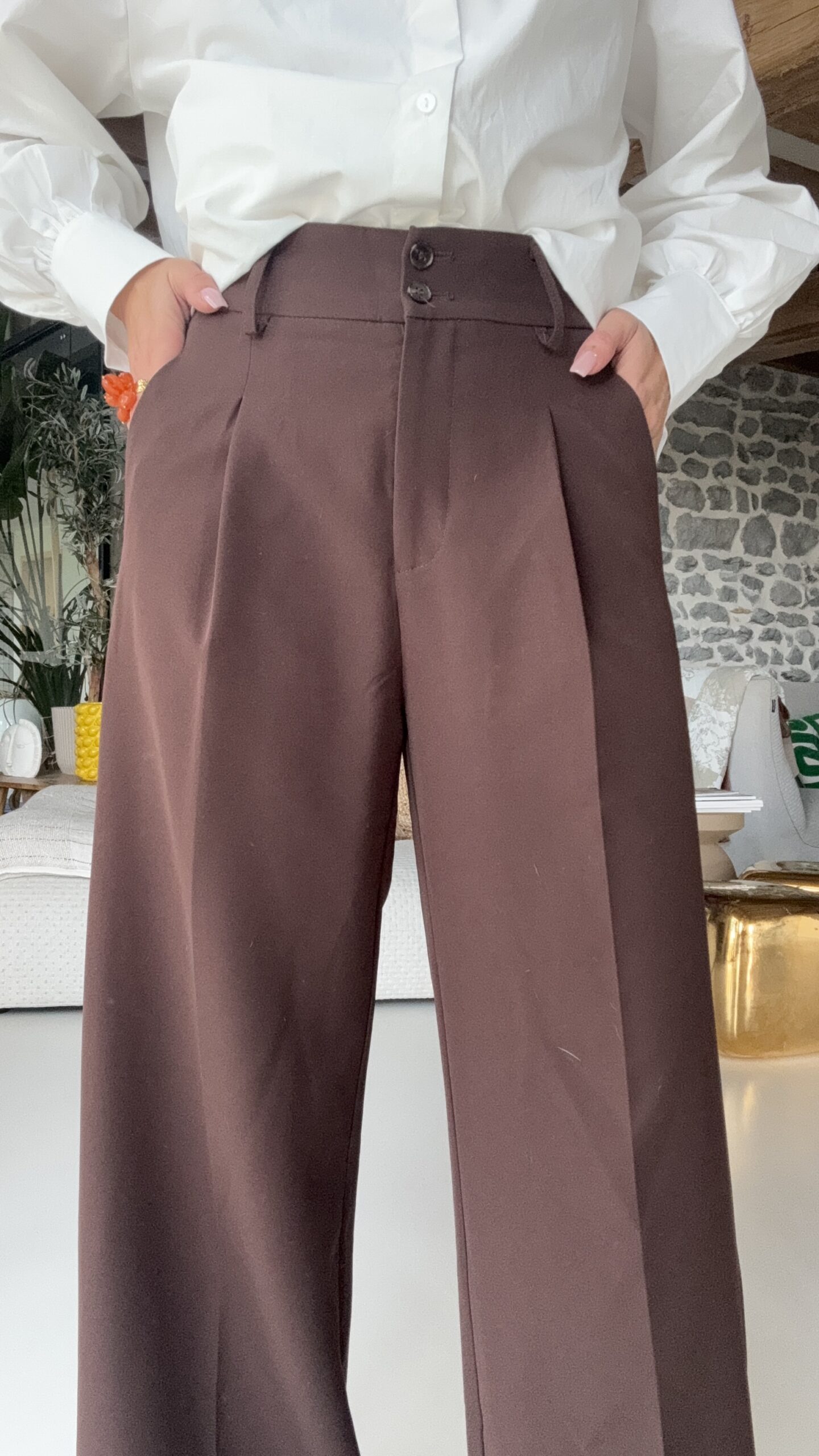 Pantalon So Marron