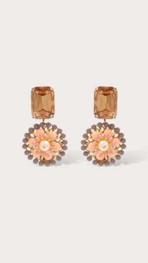 Boucles d’Oreilles à clip Camille Topaze